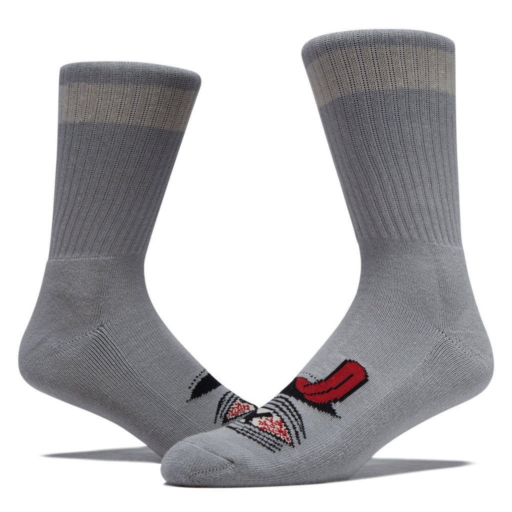 Toy Machine Crossed Out Socks - Grey