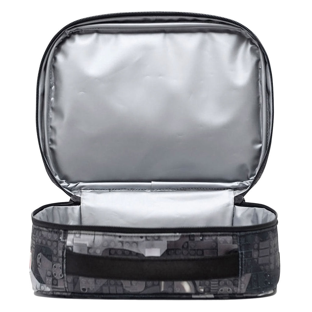 Herschel Supply x LEGO Pop Quiz Lunch Box - Abstract Bricks Black
