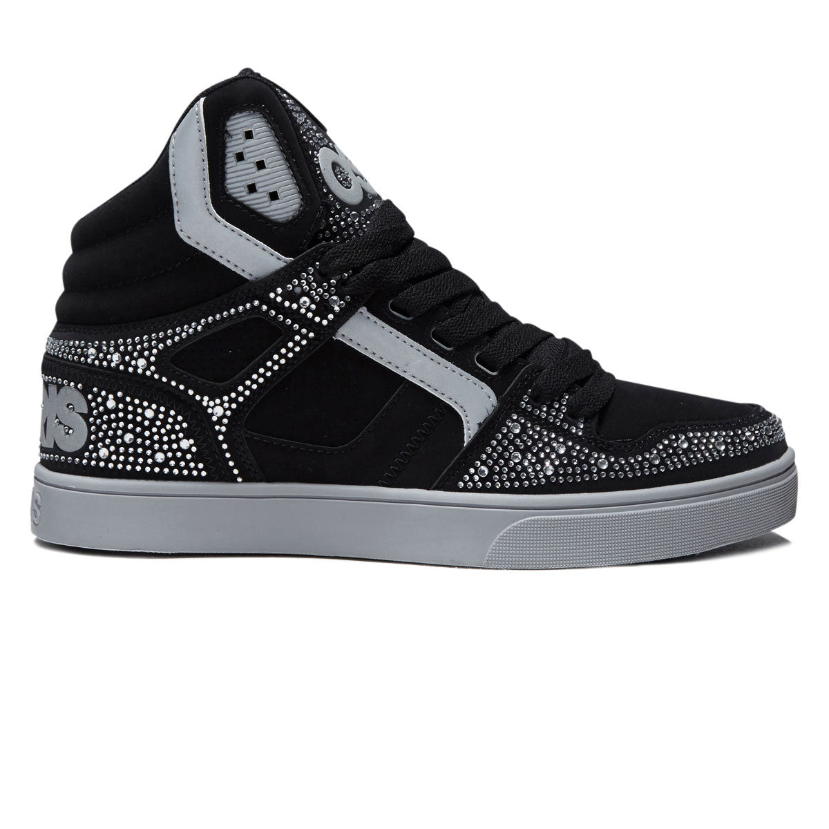 Osiris Clone Shoes - Black/Grey/Diamond
