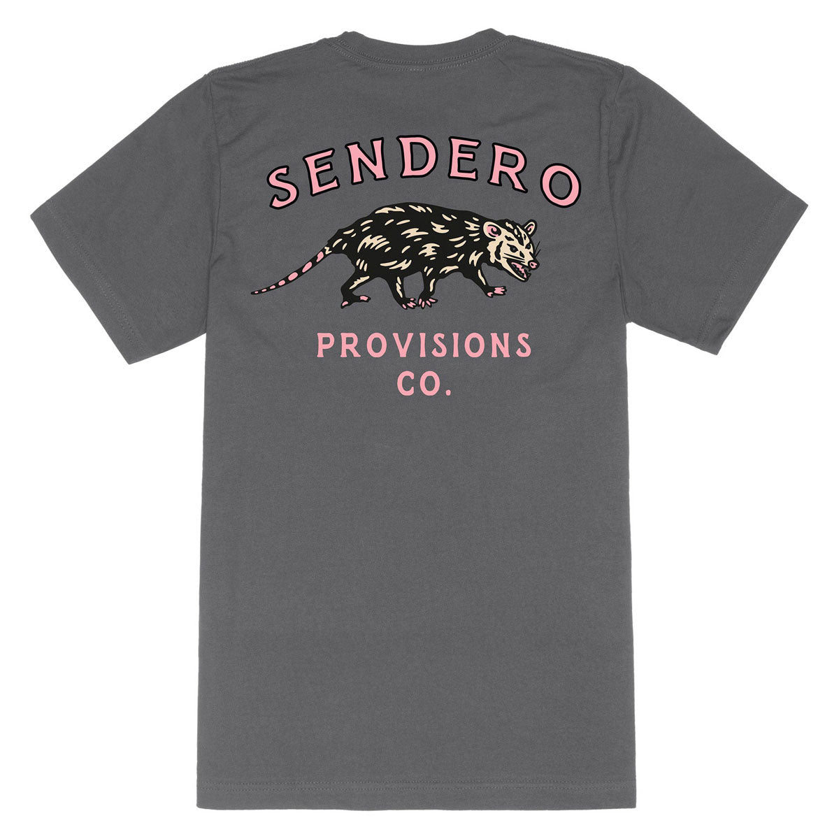 Sendero Opossum T-Shirt - Charcoal