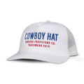 Sendero Cowboy Hat - White/Red/Blue