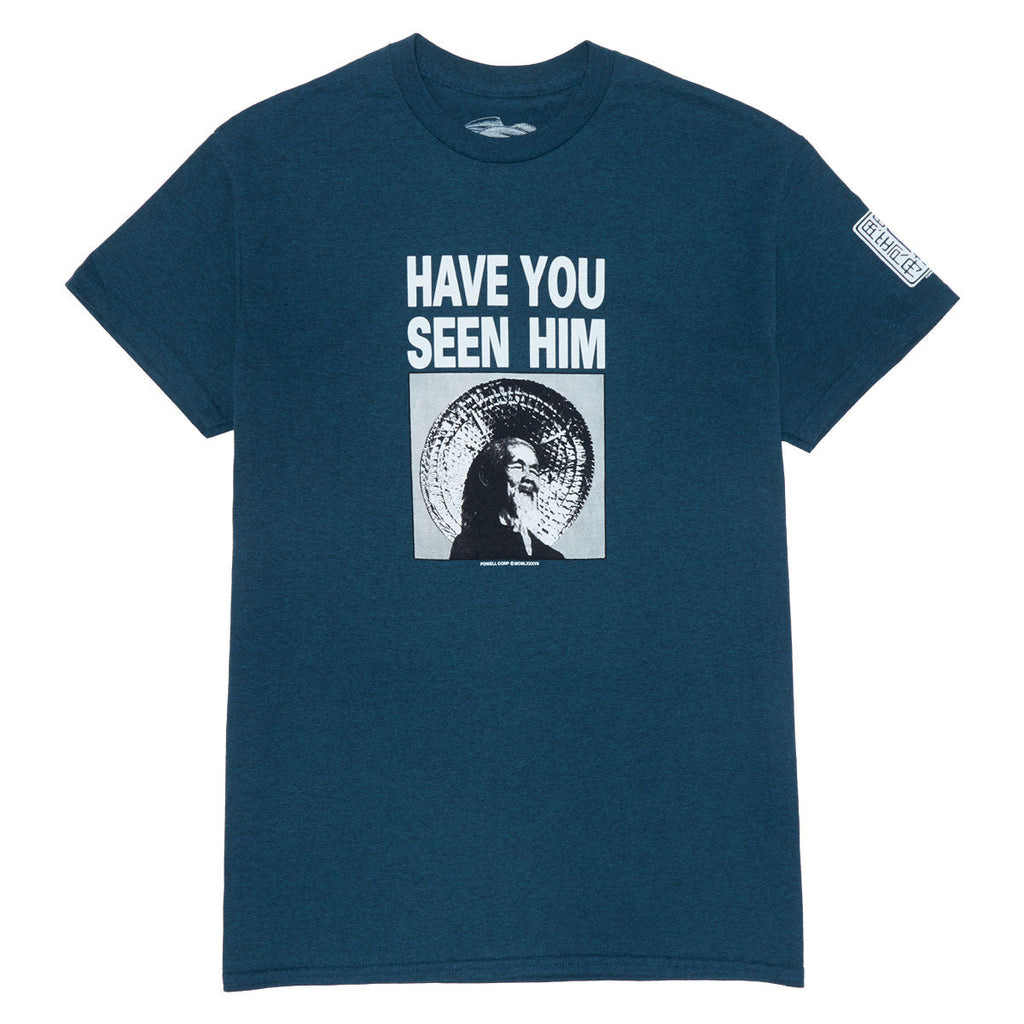 Powell-Peralta Animal Chin Have You Seen Him T-Shirt - Midnight Teal