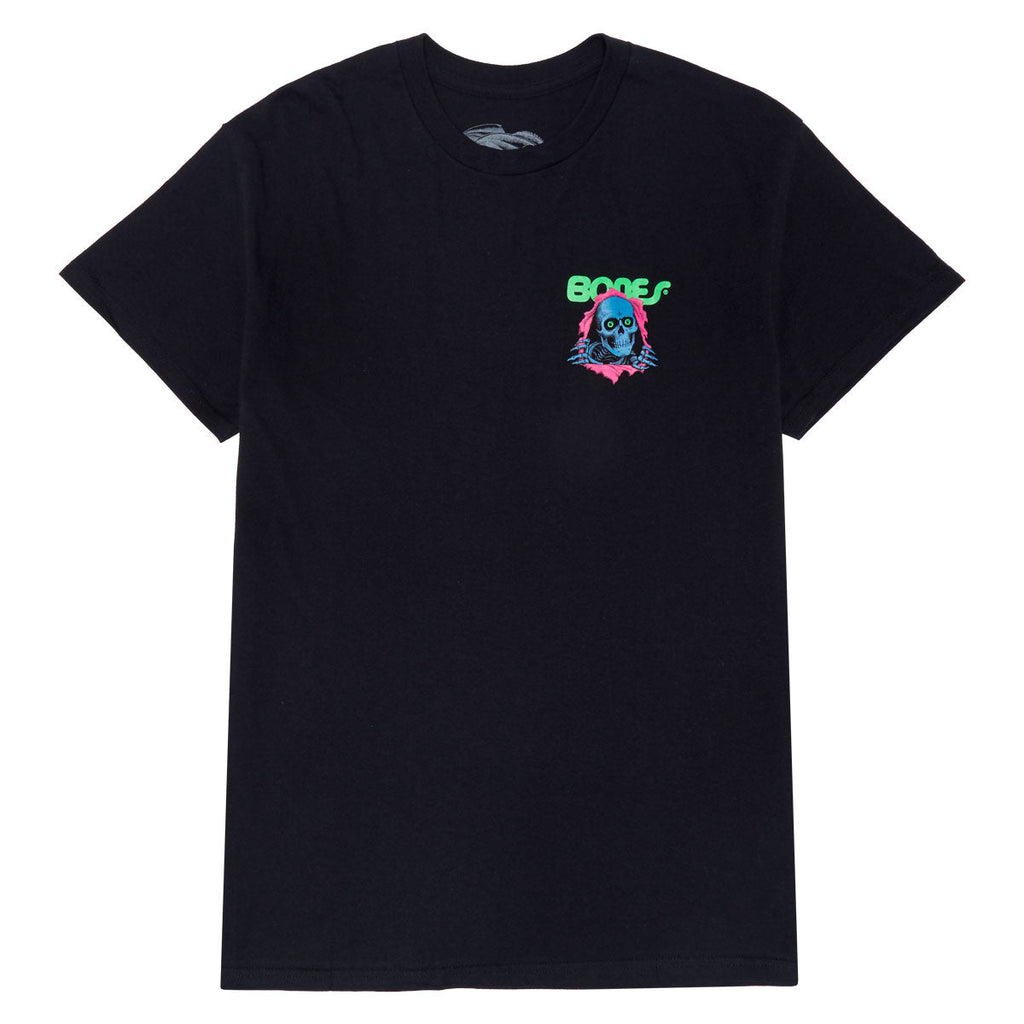 Powell-Peralta Ripper T-Shirt - Blacklight Black