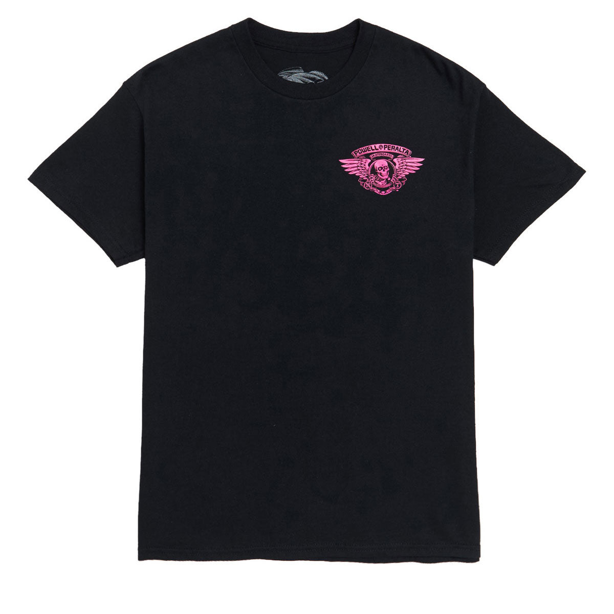 Powell-Peralta Winged Ripper T-Shirt - Blacklight Pink/Black