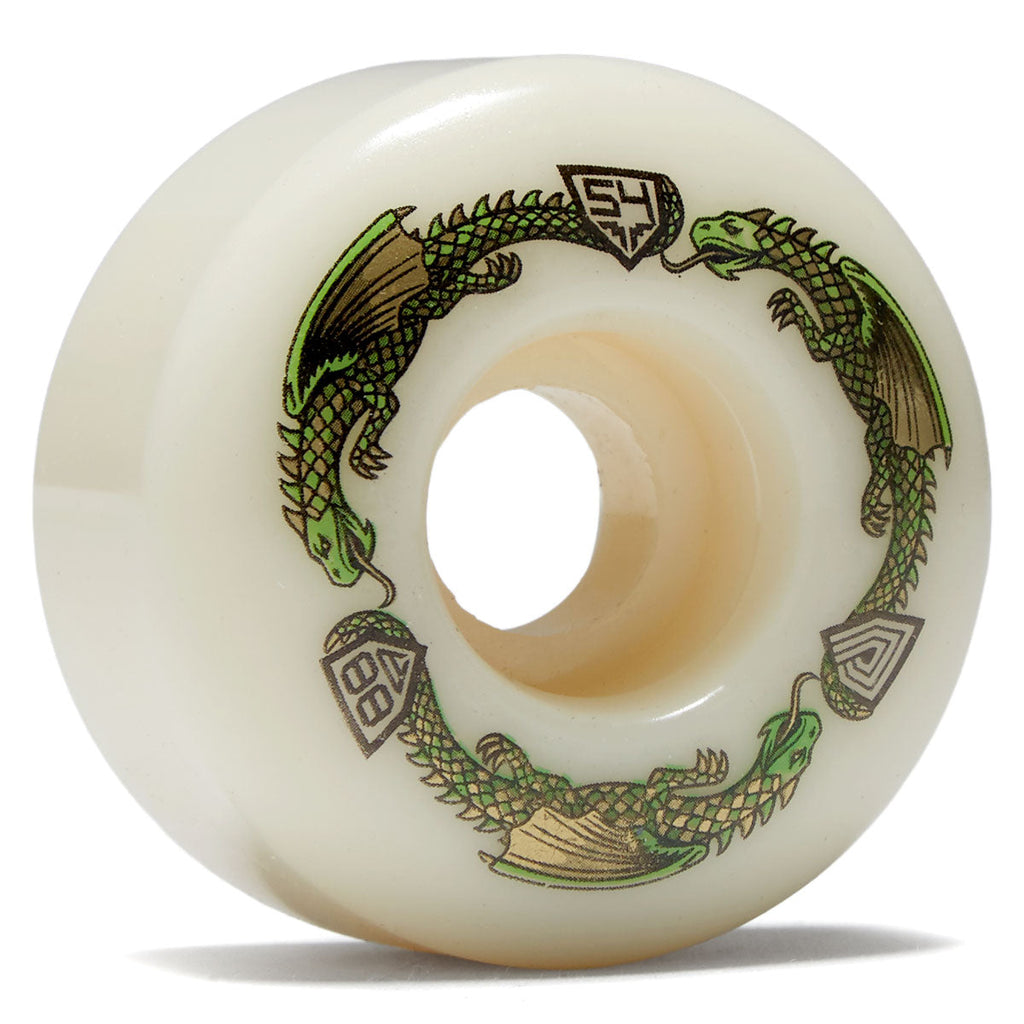 Powell-Peralta Dragon Formula 88a V4 Skateboard Wheels - Off White - 54mm