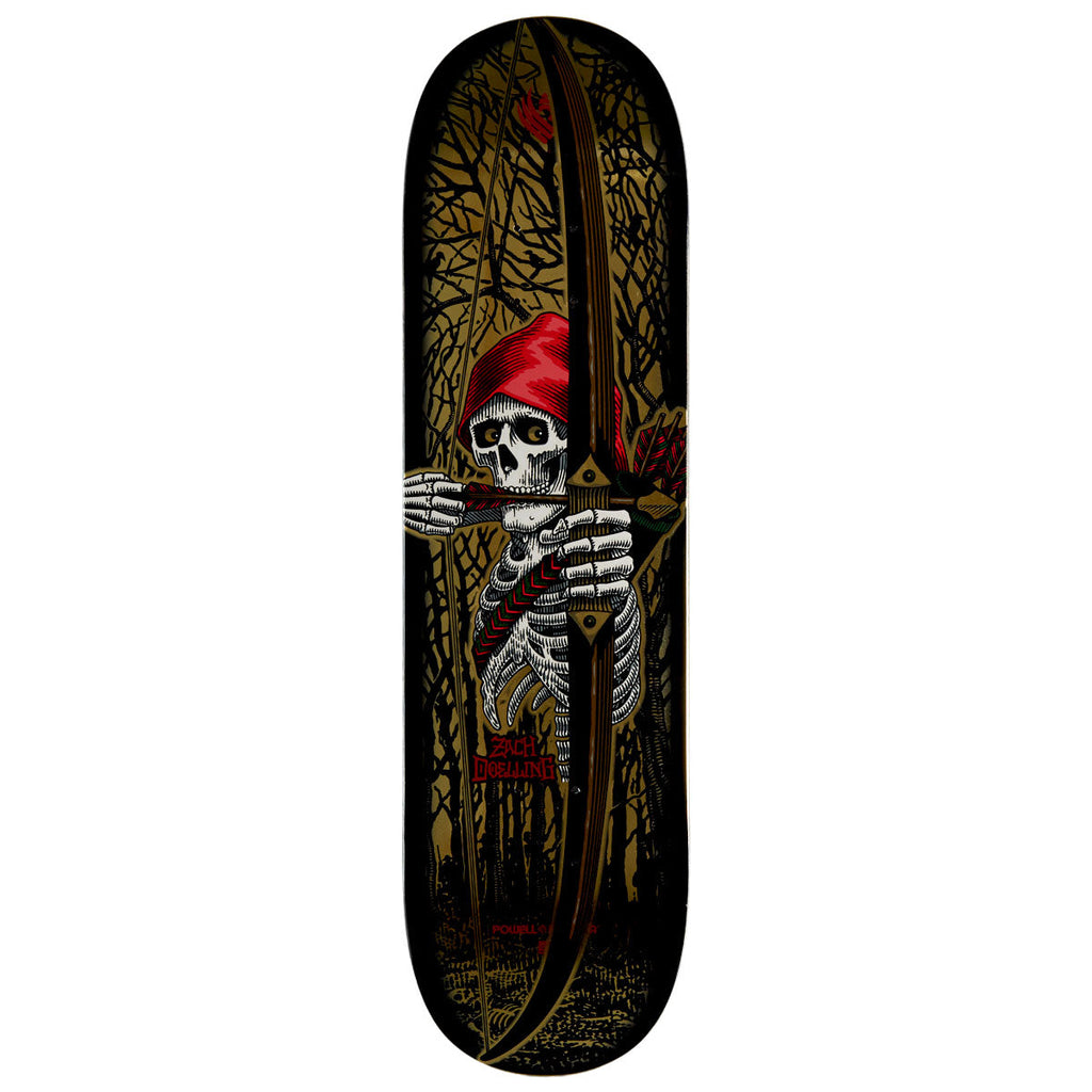Powell-Peralta Flight Zach Doelling Archer Skateboard Deck - 8.30"
