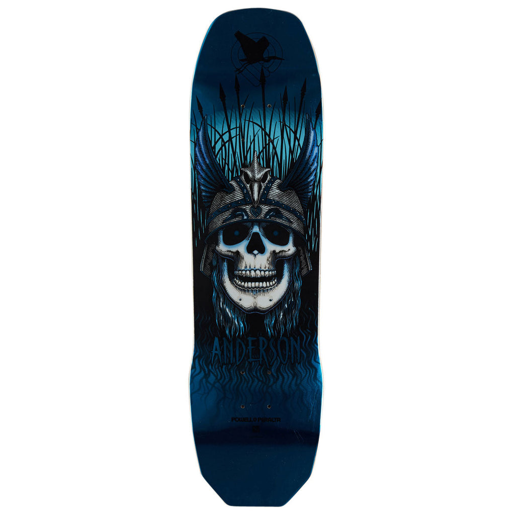 Powell-Peralta Andy Anderson Heron 04 Skateboard Deck - Blue Foil - 8.450"