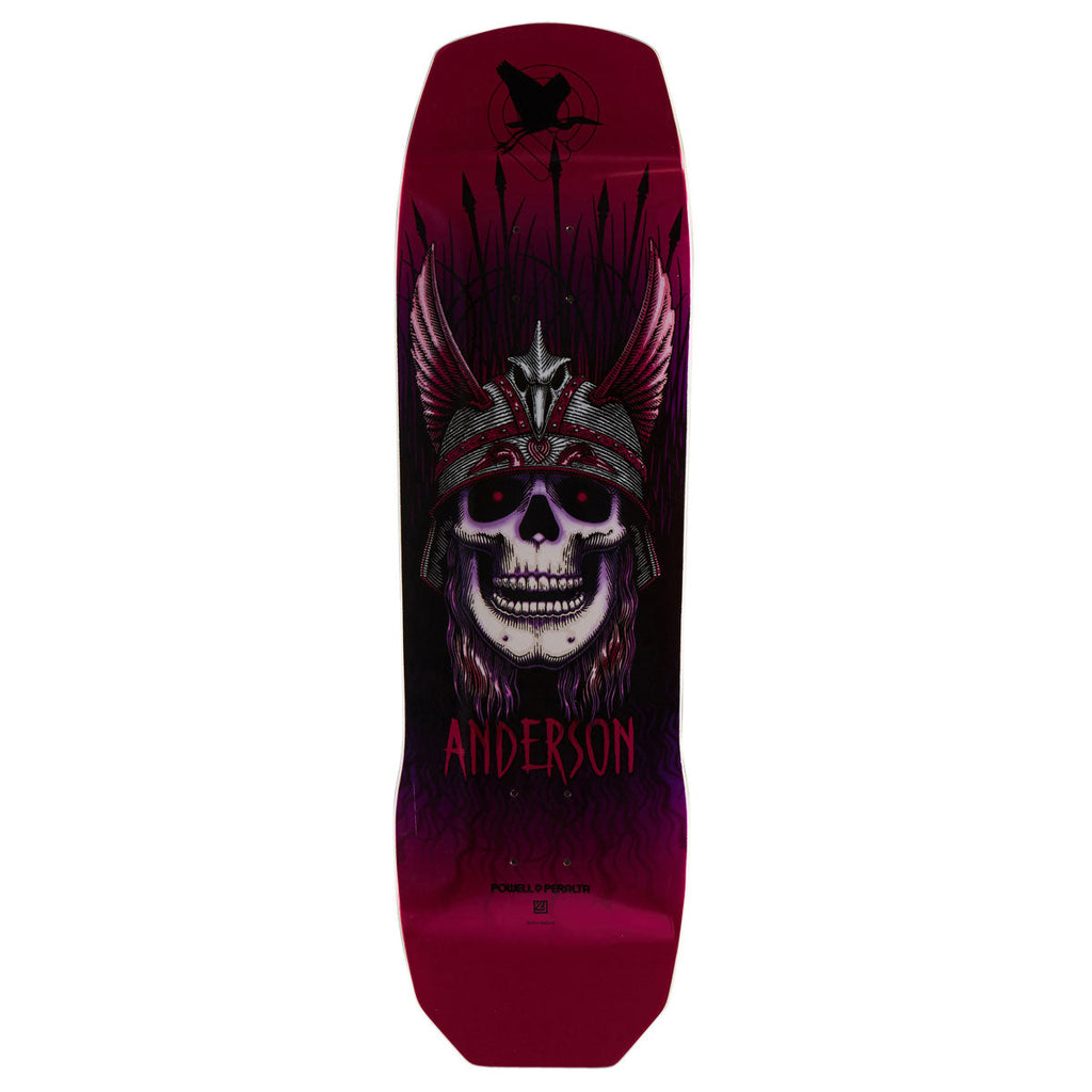 Powell-Peralta Andy Anderson Heron 04 Skateboard Deck - Pink Foil - 9.130"