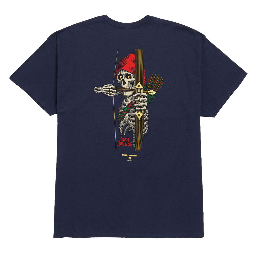 Powell-Peralta Zach Doelling Archer T-Shirt - Navy