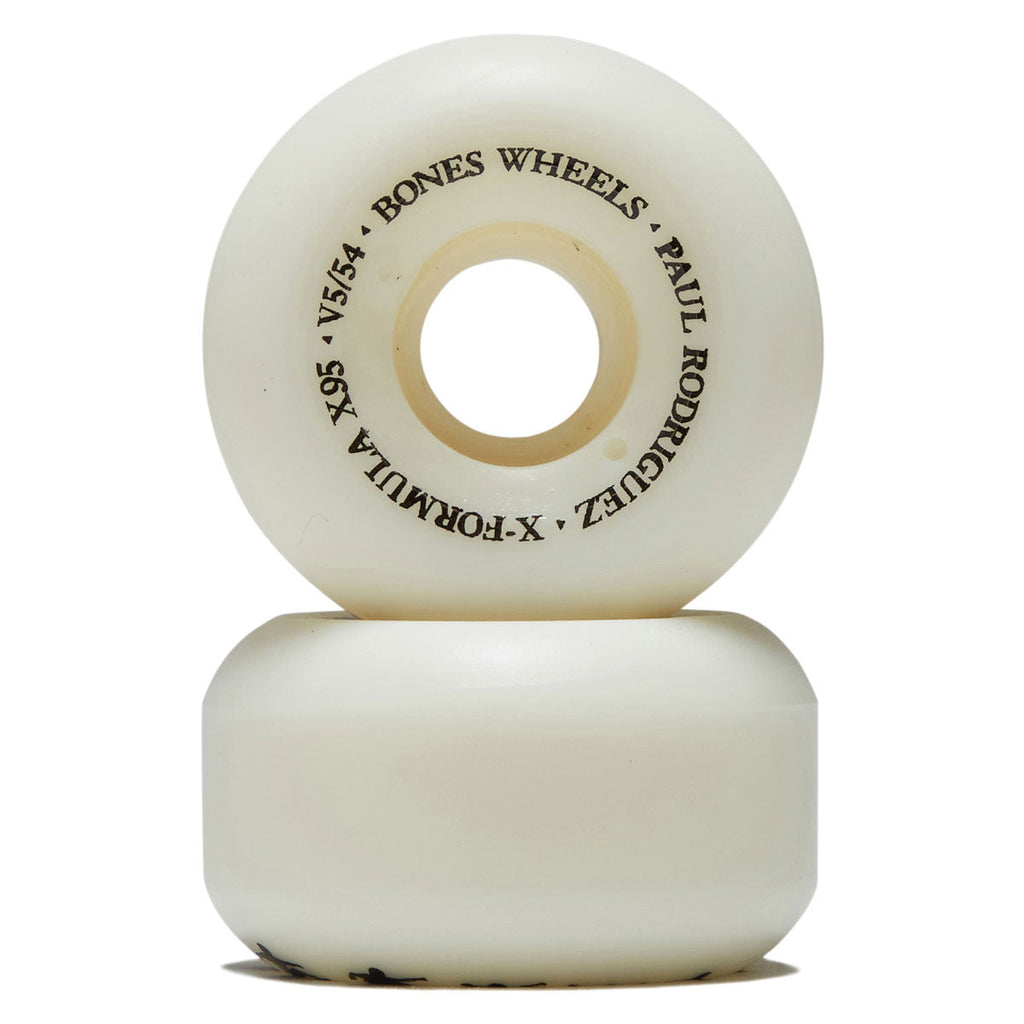 Bones X-Formula Paul Rodriguez Switch Heel 95a V5 Sidecut Skateboard Wheels - 54mm