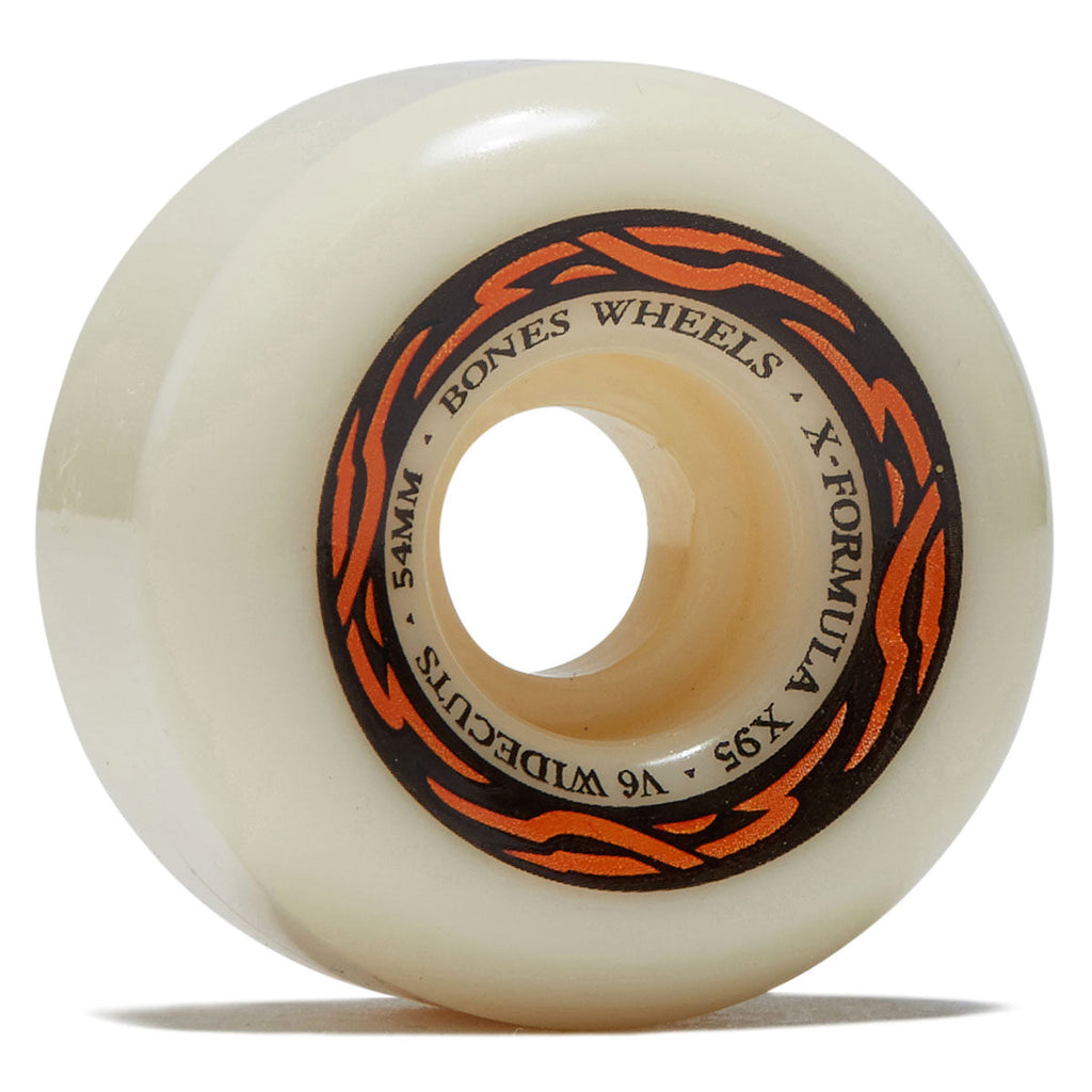 Bones X-Formula Widecuts 95a V6 Wide-Cut Skateboard Wheels - 54mm