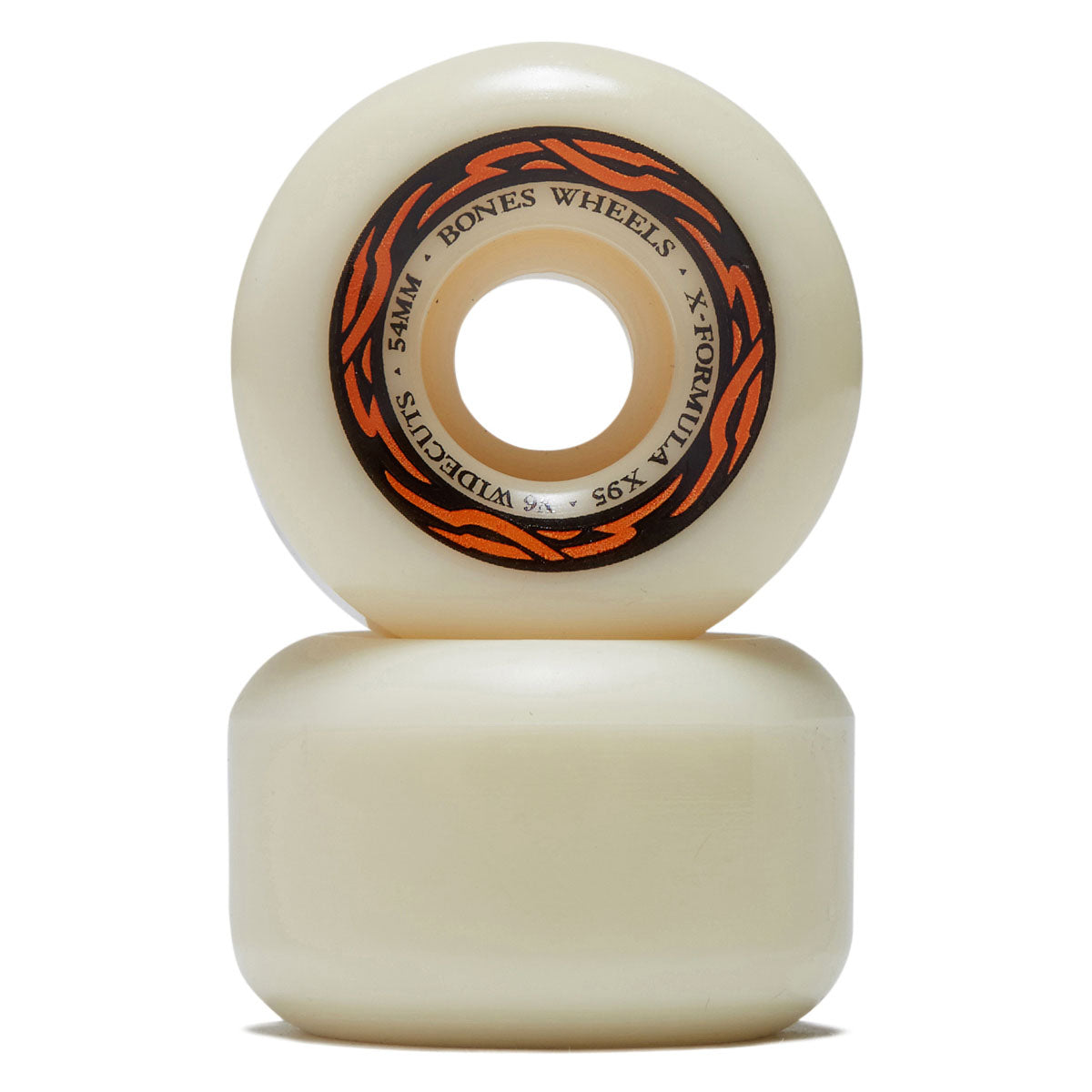 Bones X-Formula Widecuts 95a V6 Wide-Cut Skateboard Wheels - 54mm