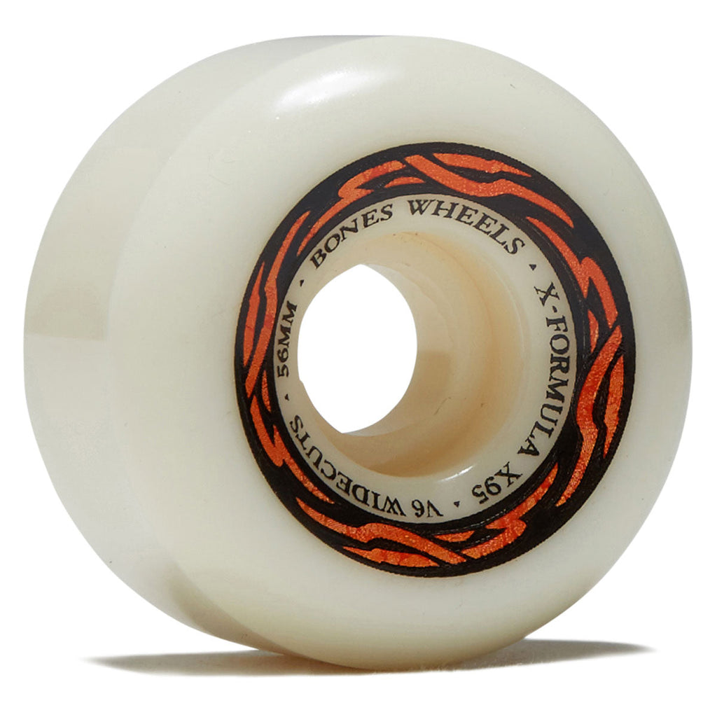 Bones X-Formula Widecuts 95a V6 Wide-Cut Skateboard Wheels - 56mm