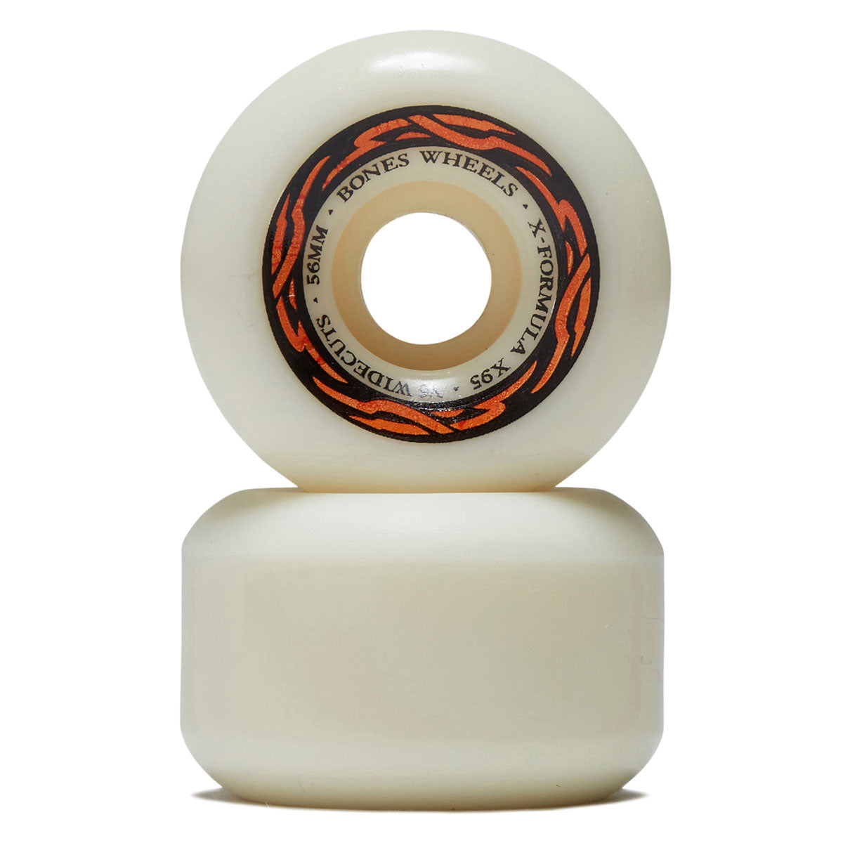 Bones X-Formula Widecuts 95a V6 Wide-Cut Skateboard Wheels - 56mm