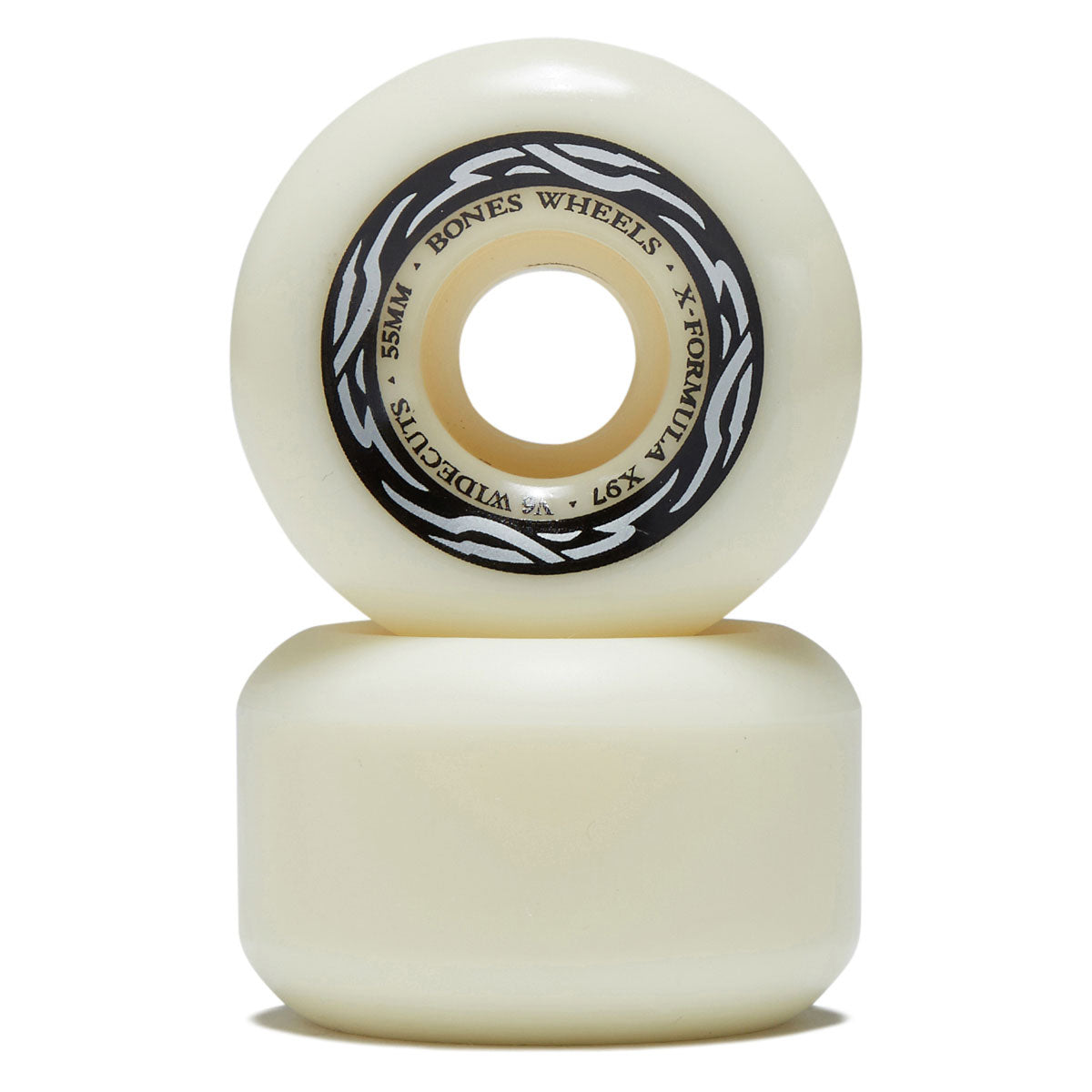 Bones X-Formula Widecuts 97a V6 Wide-Cut Skateboard Wheels - 55mm