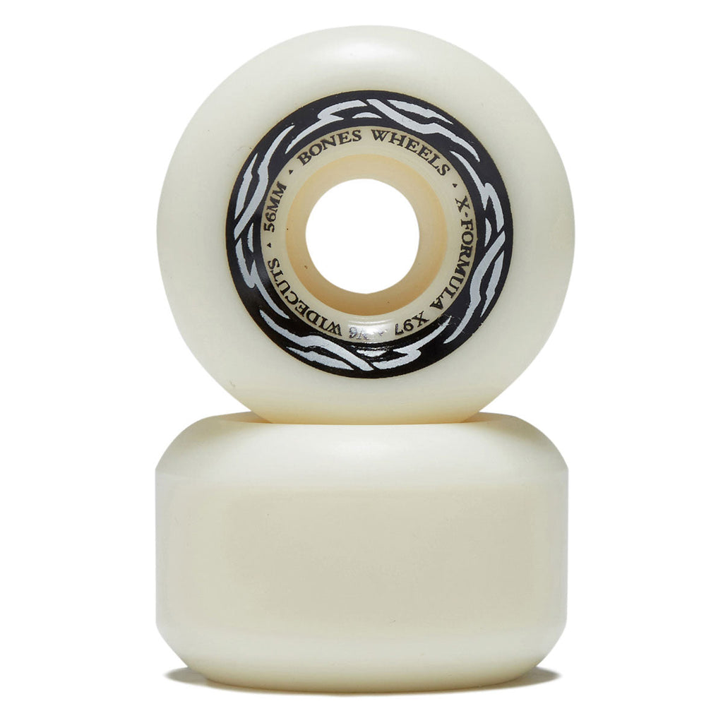 Bones X-Formula Widecuts 97a V6 Wide-Cut Skateboard Wheels - 56mm