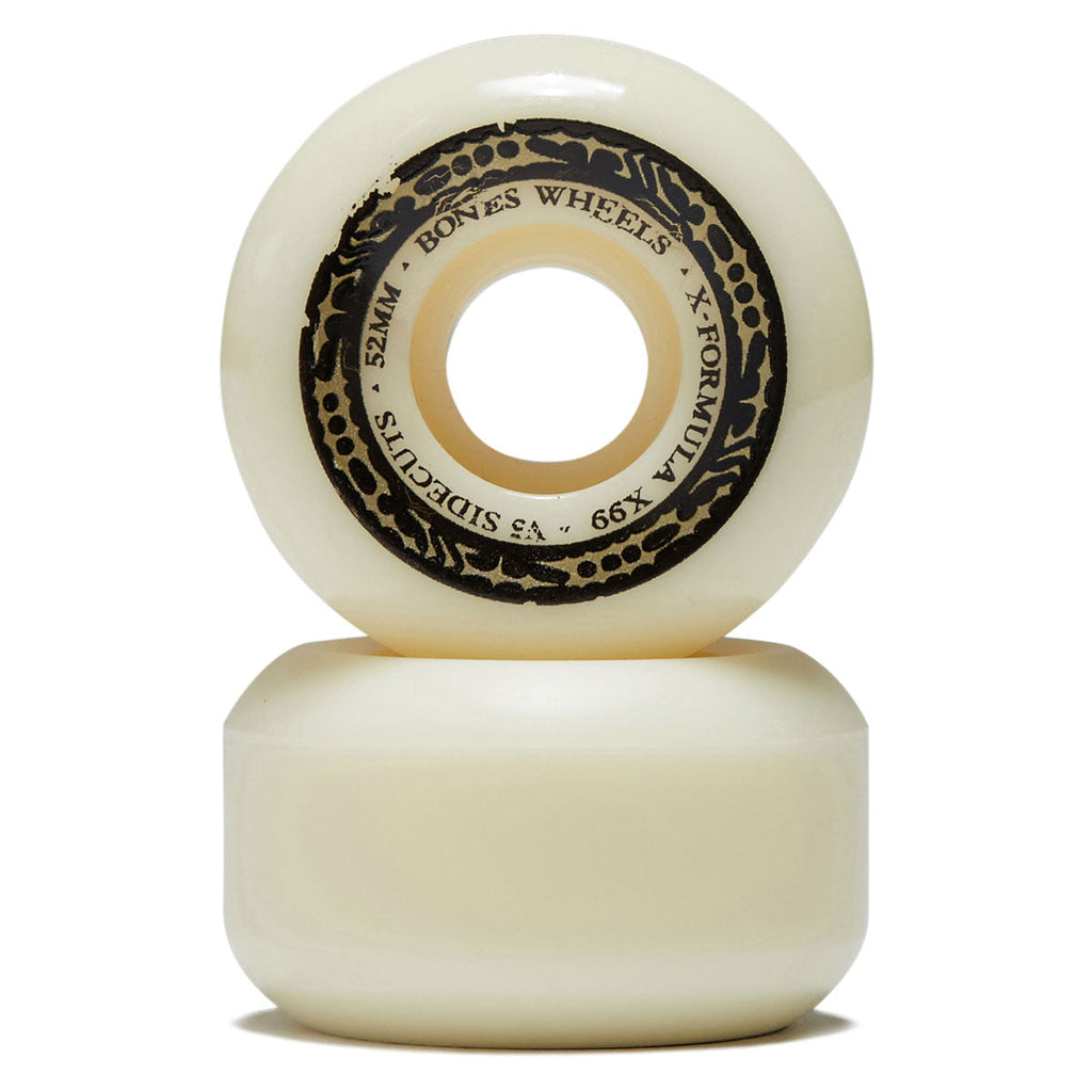 Bones X-Formula Sidecuts 99a V5 Sidecut Skateboard Wheels - 52mm