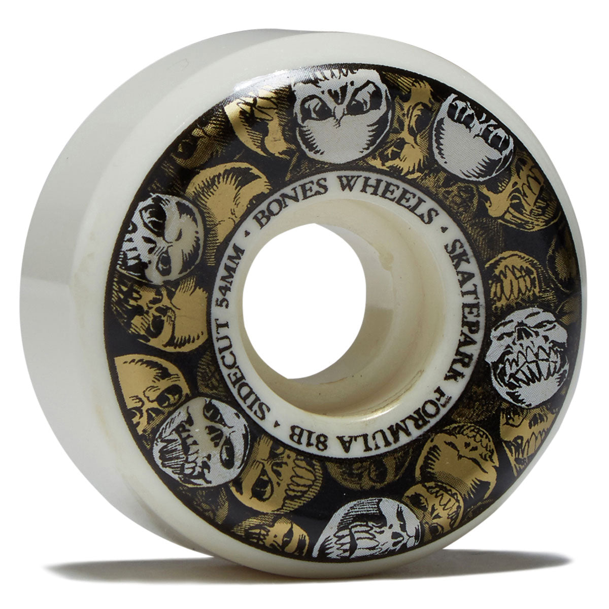 Bones SPF Sidecuts 101a V5 Sidecut Skateboard Wheels - 54mm