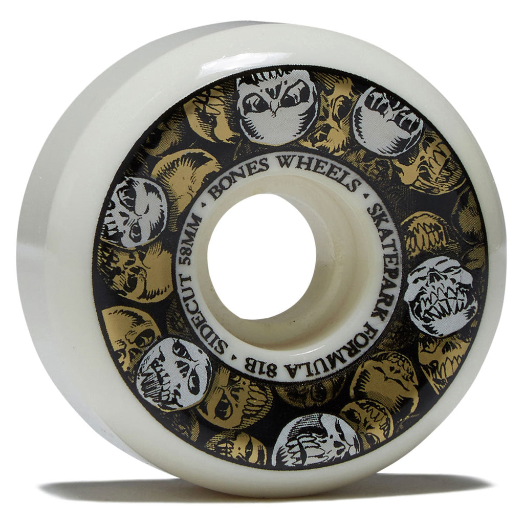 Bones SPF Sidecuts 101a V5 Sidecut Skateboard Wheels - 58mm
