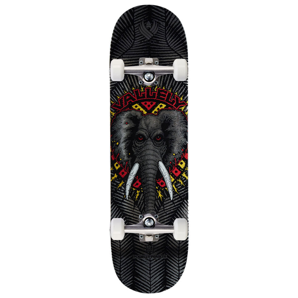 Powell-Peralta Flight Mike Vallely Elephant 02 Skateboard Complete - Silver Foil - 8.63"
