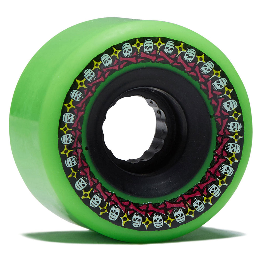 Bones ATF Rough Riders 80a Skateboard Wheels - Green - 56mm