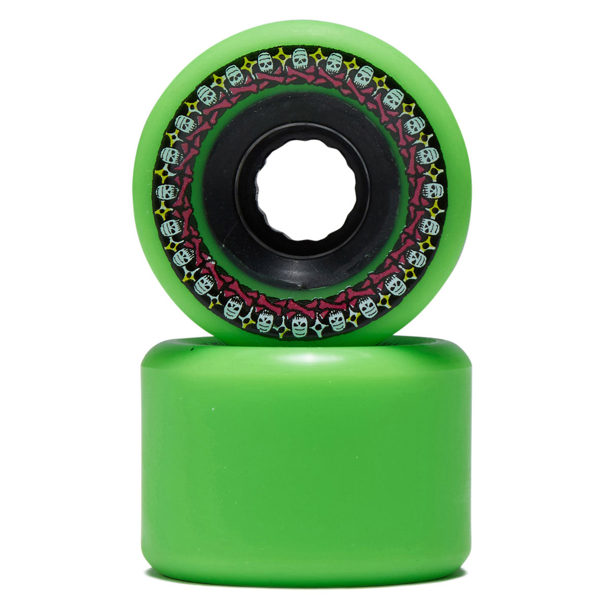 Bones ATF Rough Riders 80a Skateboard Wheels - Green - 56mm