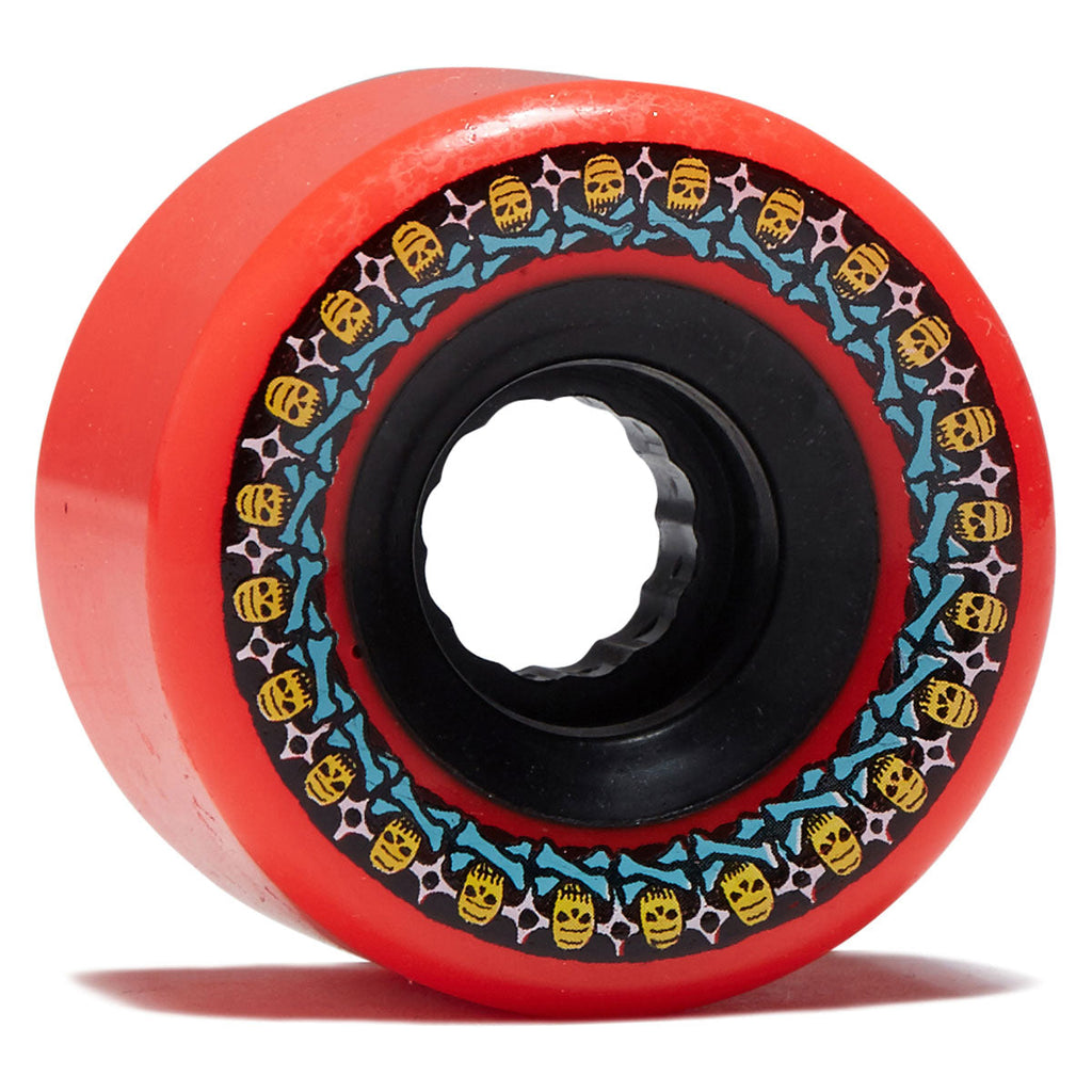 Bones ATF Rough Riders 80a Skateboard Wheels - Red - 56mm