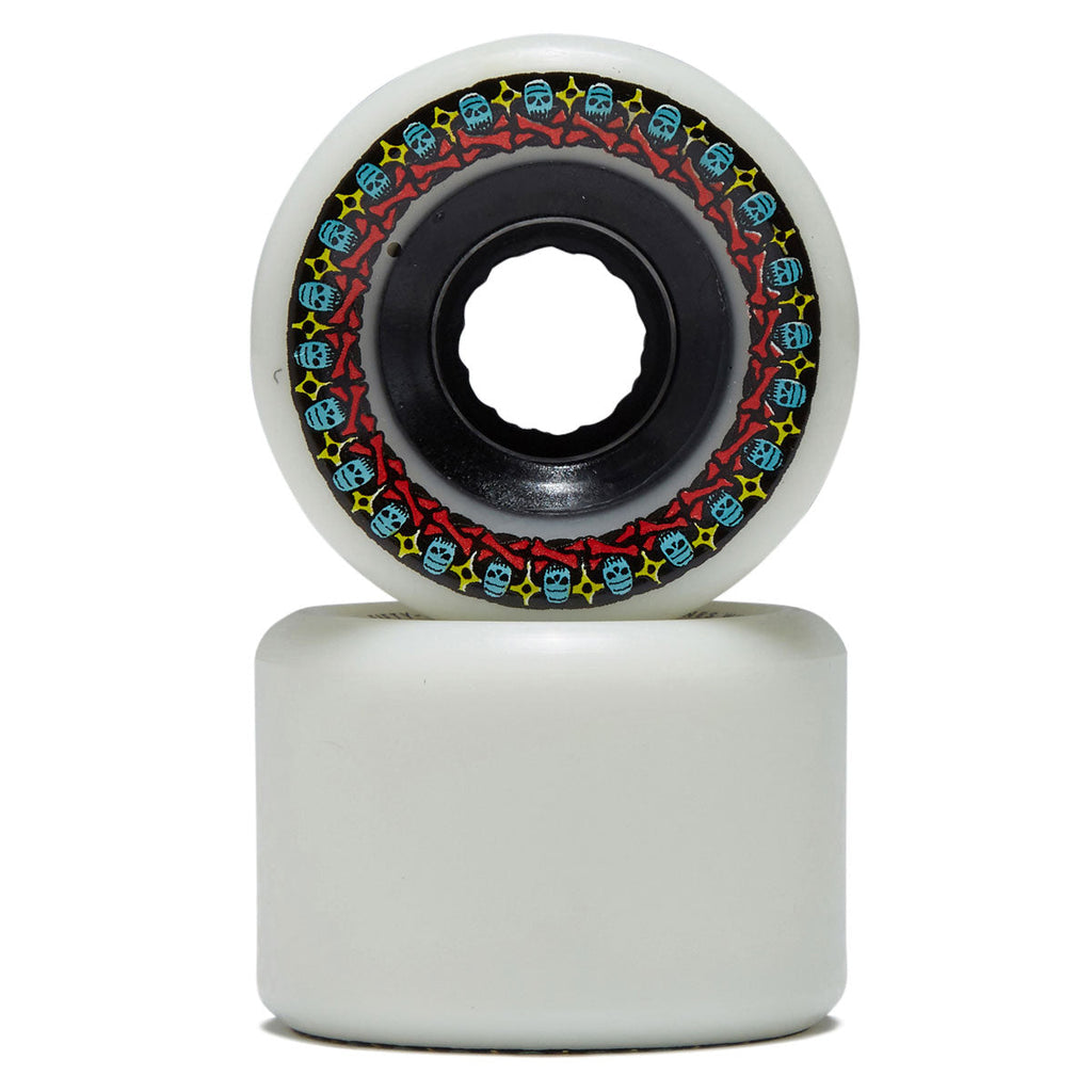 Bones ATF Rough Riders 80a Skateboard Wheels - White - 56mm