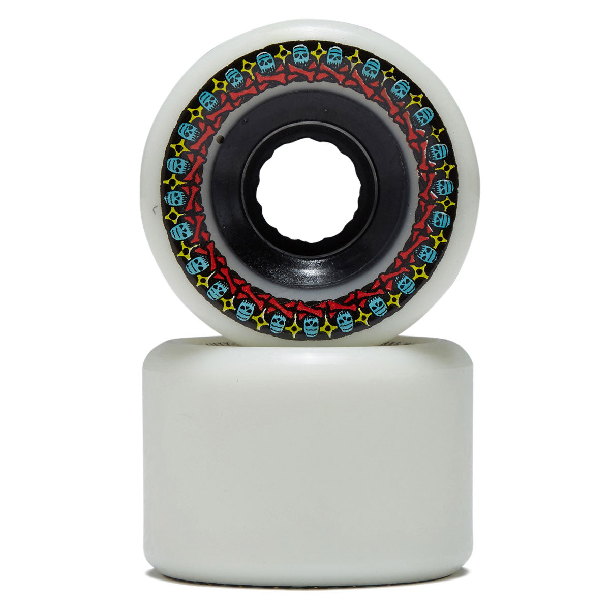 Bones ATF Rough Riders 80a Skateboard Wheels - White - 56mm