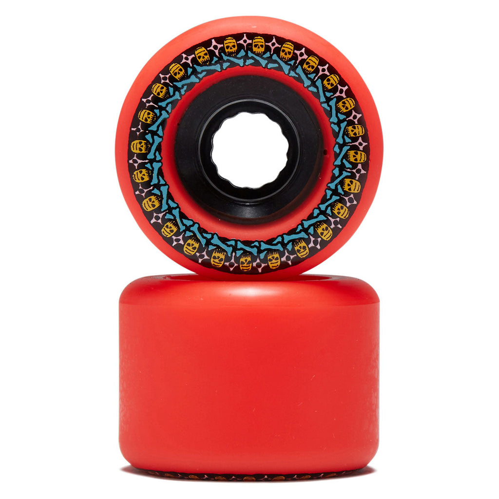 Bones ATF Rough Riders 80a Skateboard Wheels - Red - 59mm
