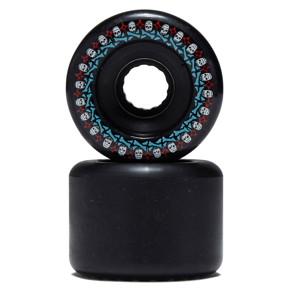 Bones ATF Rough Riders 80a Skateboard Wheels - Black - 59mm