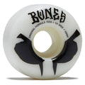 Bones 100s Wides 100a V4 Wide Skateboard Wheels - White 2026 - 52mm