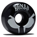 Bones 100s Wides 100a V4 Wide Skateboard Wheels - Black 2026 - 53mm