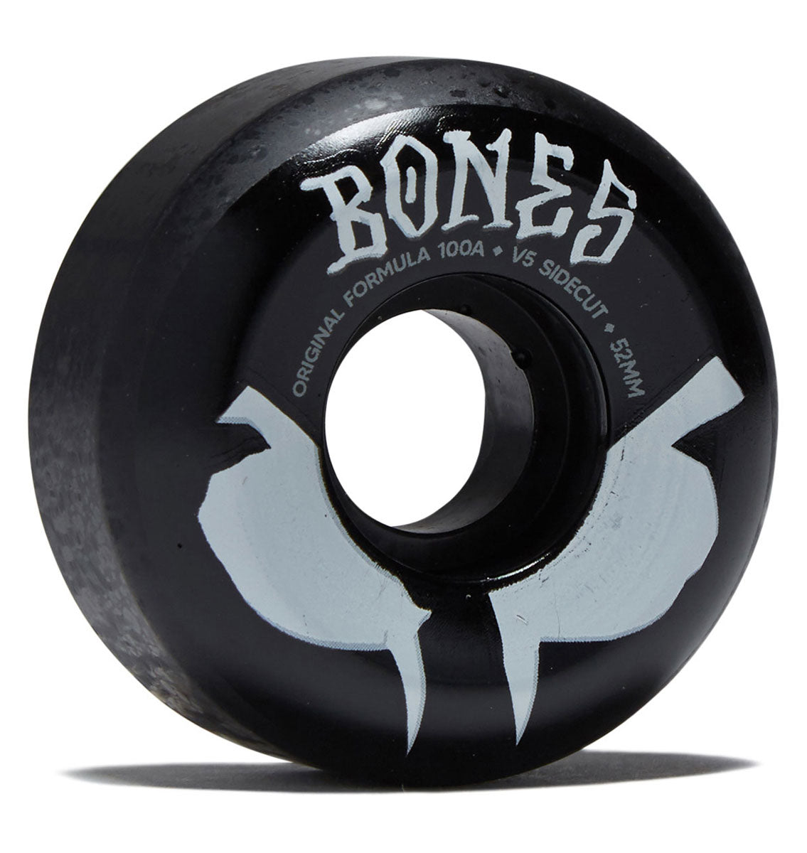 Bones 100s Sidecuts 100a V5 Sidecut Skateboard Wheels - Black 2026 - 52mm