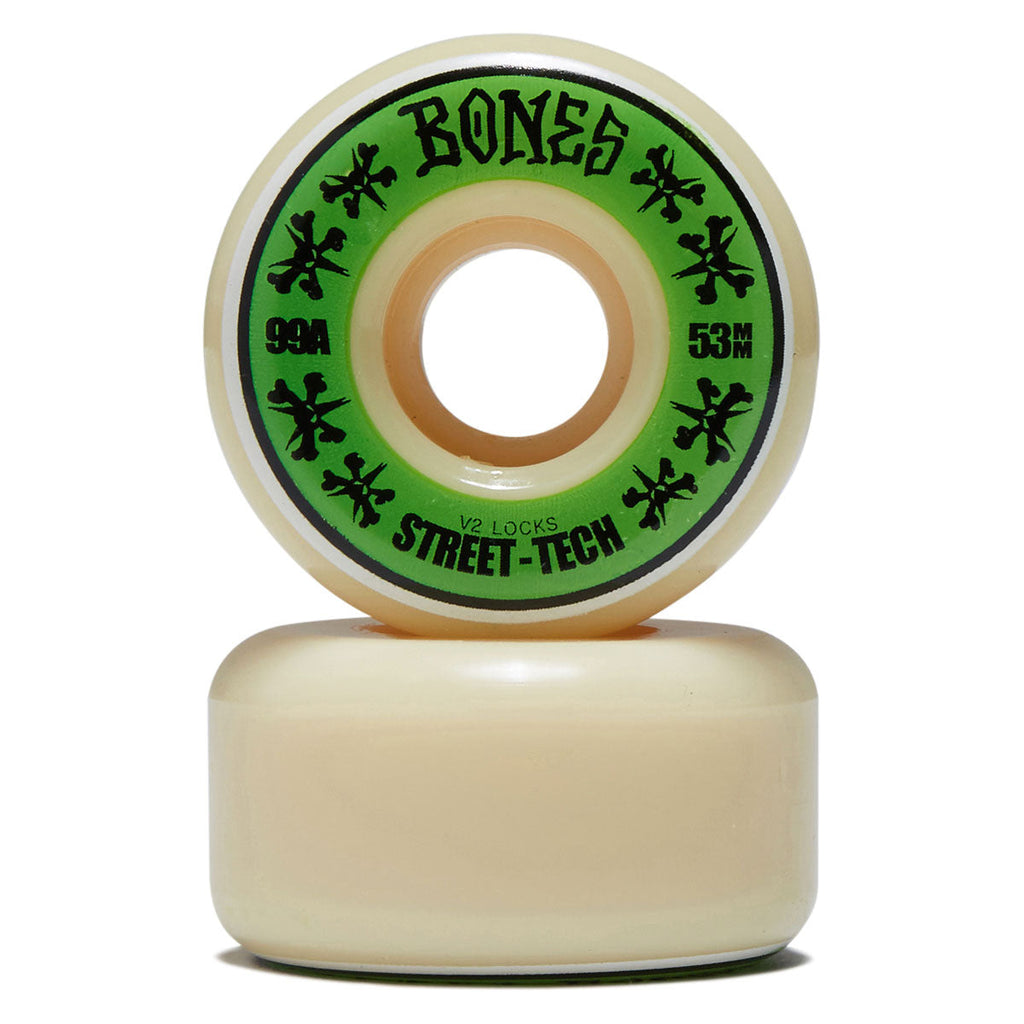 Bones STF Locks 99a V2 Locks Skateboard Wheels - 53mm
