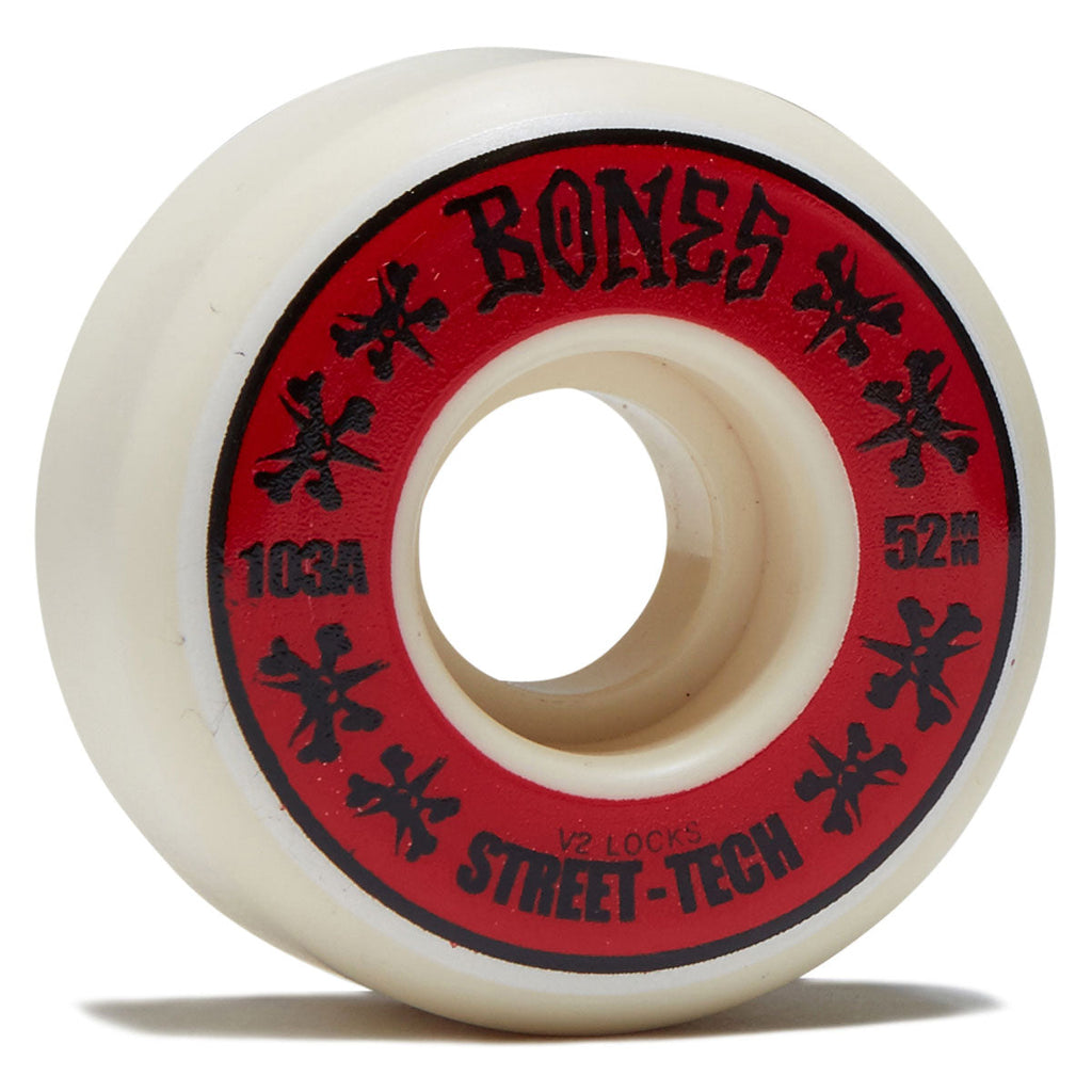 Bones STF Locks 103a V2 Lock Skateboard Wheels - 52mm