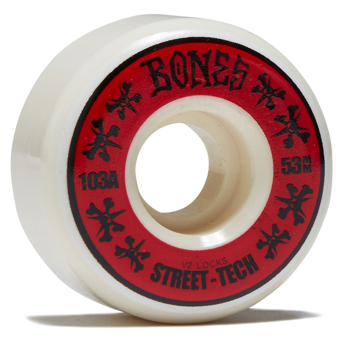 Bones STF Locks 103a V2 Lock Skateboard Wheels - 53mm