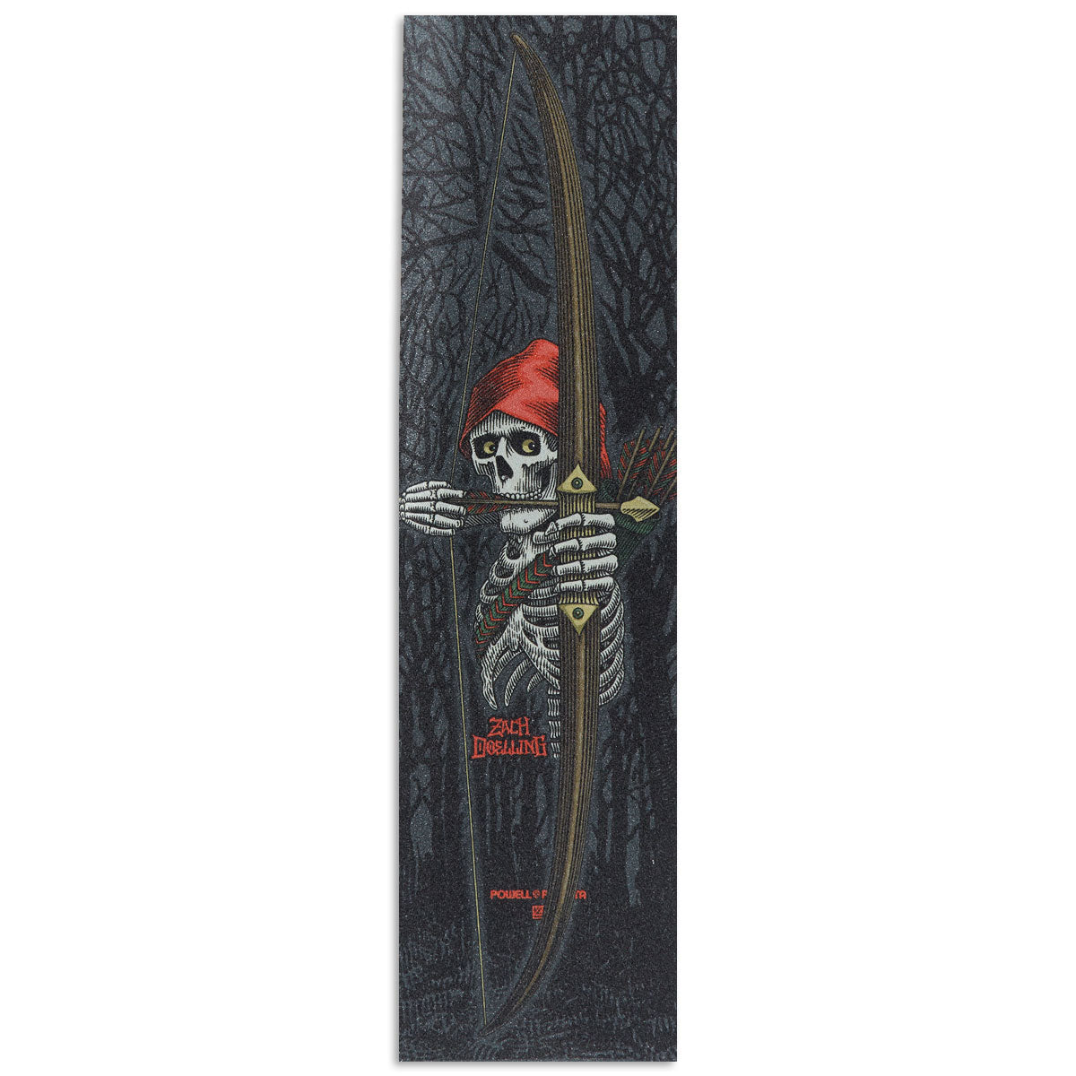 Powell-Peralta Zach Doelling Archer Grip tape - Black - 9.00"