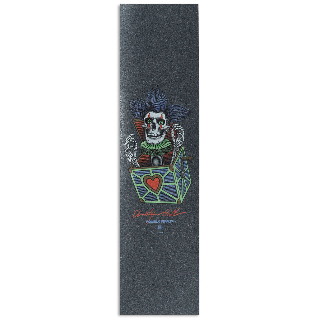 Powell-Peralta Chris Hiett Skull Grip tape - Black - 9.00"