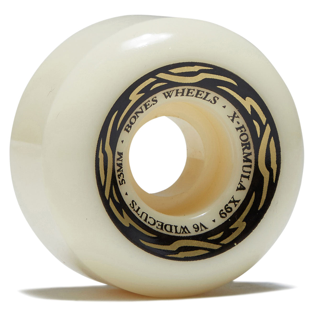 Bones X-Formula Widecuts 99a V6 Wide-Cut Skateboard Wheels - 53mm