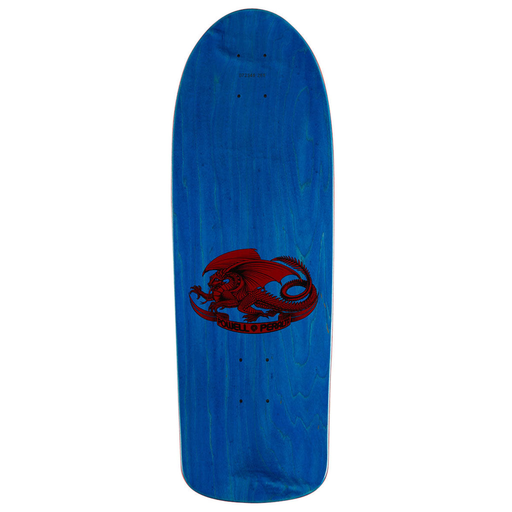 Powell-Peralta Ripper Checker 19 Skateboard Complete - Blue Stain - 10.00"