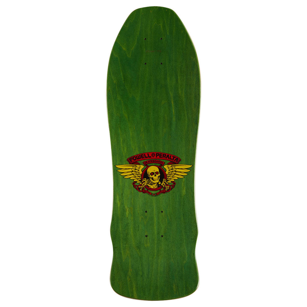 Powell-Peralta GeeGah Skull & Sword 11 Skateboard Complete - Green Veneer - 9.75"