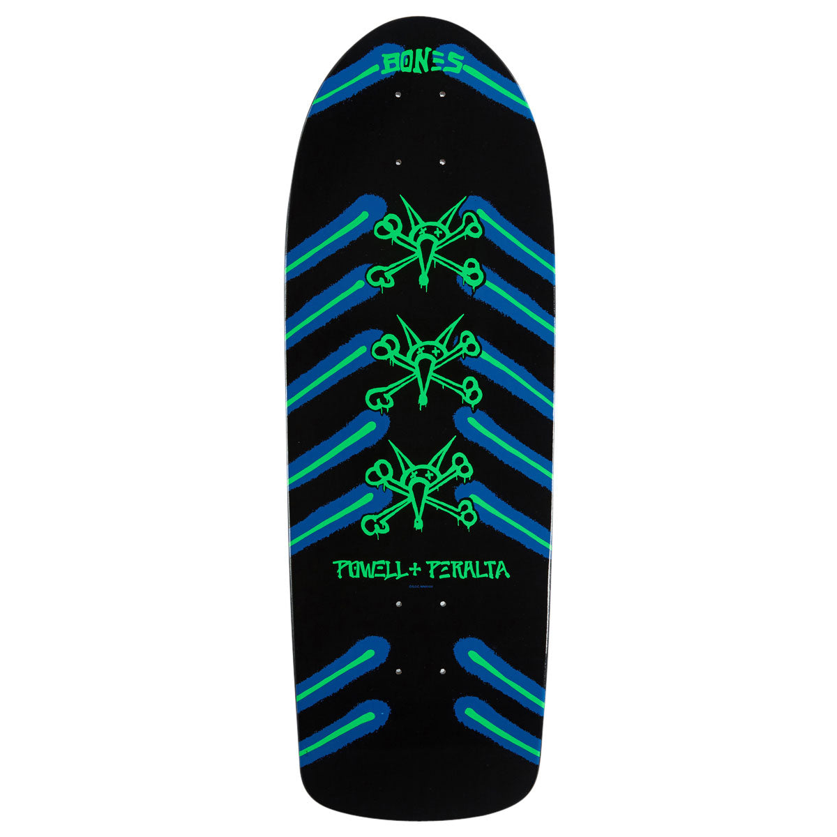 Powell-Peralta Rat Bones 02 OG Skateboard Deck - Neon Light - 10.00"