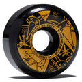 Bones X-Formula Vato Noir 99a V5 Sidecut Skateboard Wheels - Black - 55mm