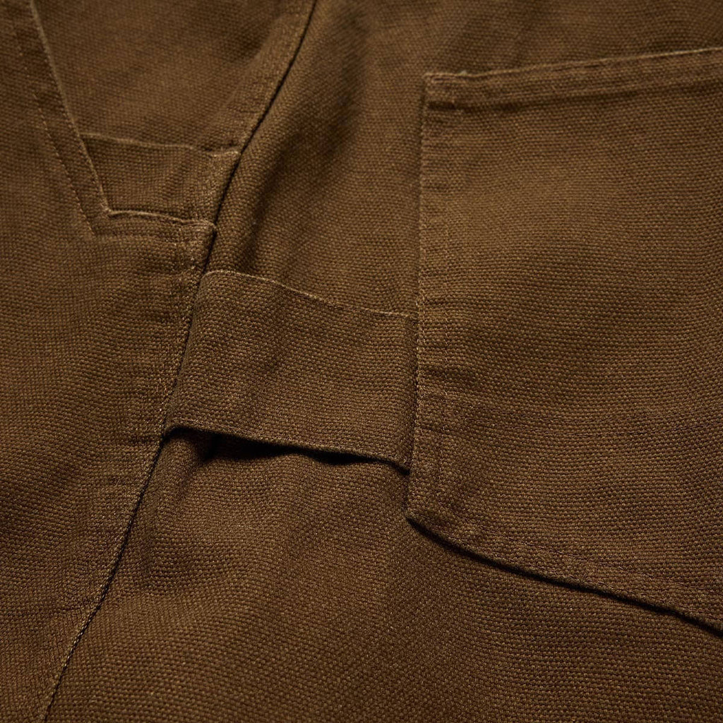 Seager Bison Canvas Shorts - Tobacco