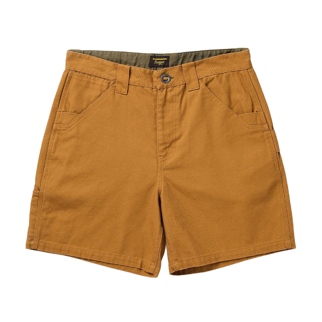 Seager Bison Canvas Shorts - Bronze
