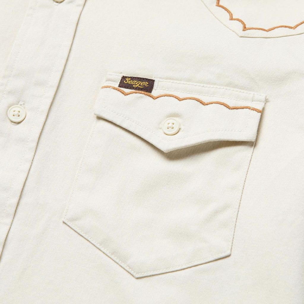 Seager Amarillo Shirt - White Wash