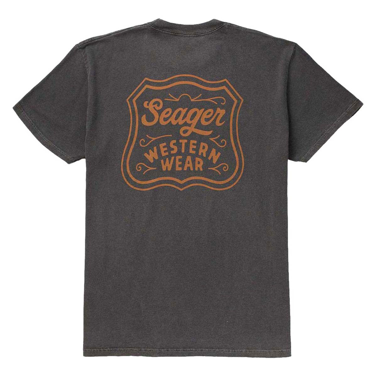 Seager Premium Badge T-Shirt - Pigment Black