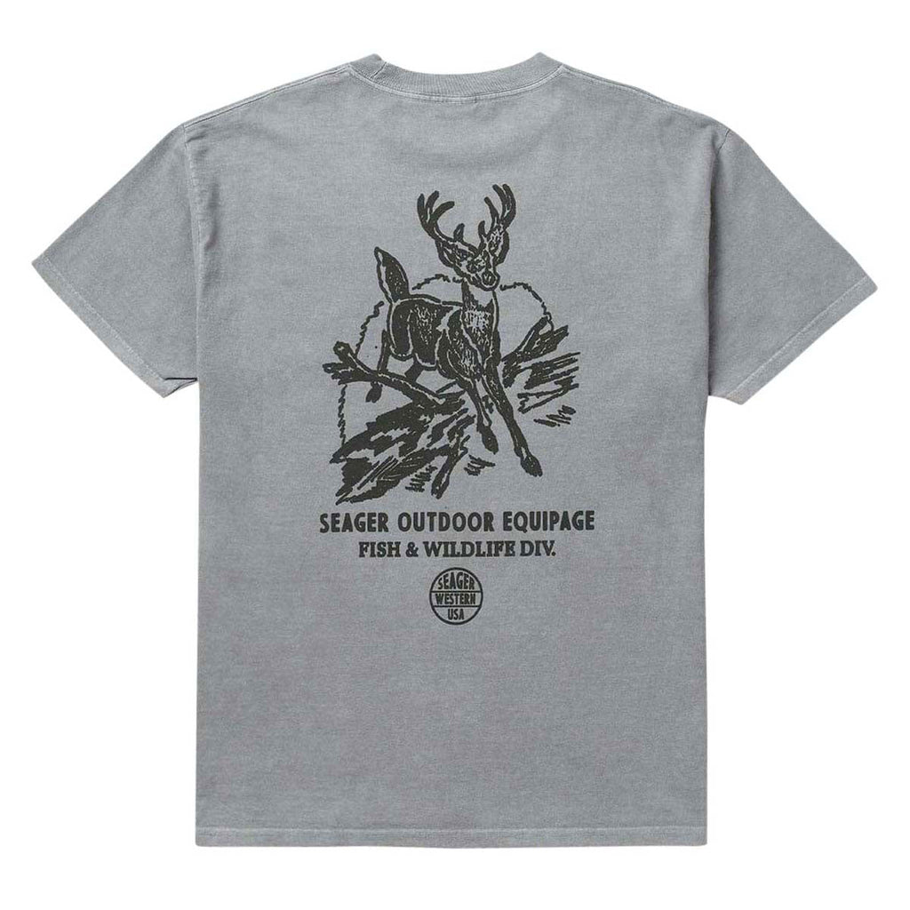 Seager Premium F&W Division T-Shirt - Pigment Grey