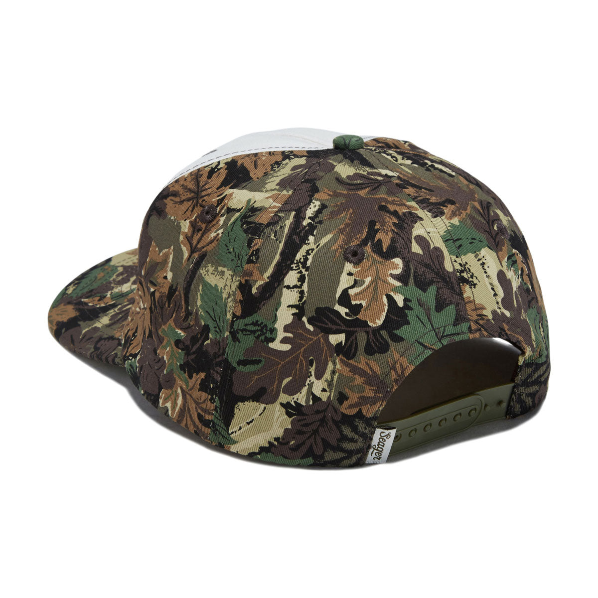 Seager Uncle Bill Snapback Hat - Camo/Cream